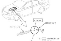 トヨタ クラウン など3車種でも燃料漏れ 画像