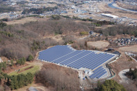メガソーラーいいだ が営業運転開始…中部電力初の太陽光発電所 画像