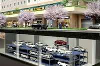 まるでパズル---IHIの新型水平循環式駐車装置 画像