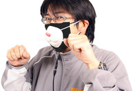 スッキリマスク猫モデル USBで強制排気 画像
