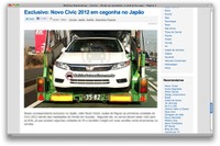 ホンダ シビック 新型、スクープ写真!! 画像