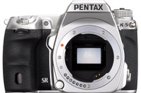PENTAX K-5 にシルバー仕様 画像
