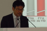 日産の田川執行役員「厳しい中で最低限の実績を残せた」 画像