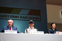 【ホンダF1ストーキング】琢磨、F1復帰の喜びを語る 画像