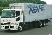 このクルマは「安全」です---三菱『ASV-2トラック』 画像