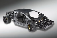 ランボルギーニの新型スーパーカー…シャシー写真公開 画像