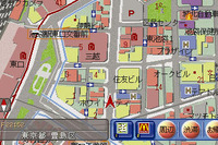 【さらに進化した楽ナビ『DR200』】地図データはHDDサイバーナビと同レベルに 画像