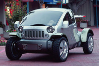 【東京ショー2003出品車】アーバン・モビリティ・ビークル……ジープ『トレオ』 画像