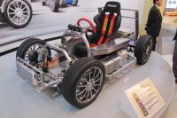 【二次電池展11】アルミメーカーが製作したEV、初公開 画像