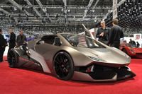 【ジュネーブモーターショー11】フランスからトランスフォーマー風スーパーカー…スバッロ 画像