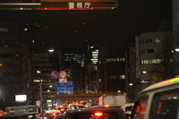 【東日本大地震】都心の渋滞、早朝まで解消せず 画像