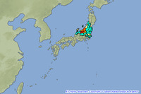 【東日本大地震】東日本各地で余震続く、長野県北部で震度6強 画像