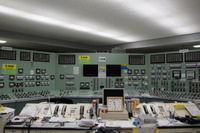 福島原発、中央制御室内の様子 画像