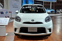 【バンコクモーターショー11】日産 マーチ スポーツバージョン 詳細画像…精悍な顔つき 画像