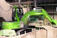 電動式油圧ショベルを活用したCO2削減事業　日立建機など世界初 画像