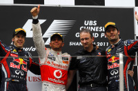 【F1中国GP】決勝…ベッテルをついに止めた 画像