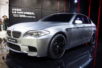 【上海モーターショー11】BMW コンセプトM5 詳細画像…さらに攻撃的に 画像
