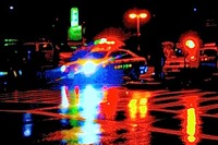双方減速せず　出会い頭衝突、2人死傷 画像