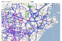 ホンダ、被災地の渋滞実績情報もGoogleとYahoo!に提供 画像