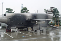 【東京国際消防防災展】備えあれば……航空機火災訓練 画像