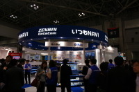 【スマートフォン&モバイルEXPO】EVのCAN情報を取得してタブレットでナビ…ゼンリンデータコム 画像