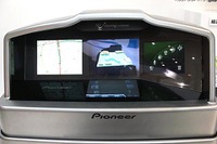 【ESEC 11】空中に浮かんだ映像に触れるナビ…パイオニア 画像