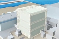 福島第一原発 建物丸ごとカバーする準備工事開始 画像