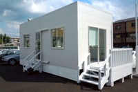 被災地支援用トレーラーハウスの販売開始…396万9000円 画像