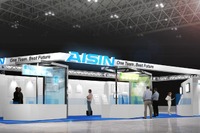 【人とくるまのテクノロジー11】アイシングループ、アイドルストップ対応ブレーキを初出展 画像
