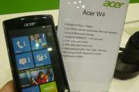 【COMPUTEX 11】Windows Phone 7 Mango搭載のスマートフォン「Acer W4」 画像