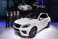 メルセデスベンツ Mクラス 新型がデビュー…燃費は最大28%向上 画像