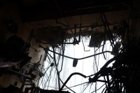 福島第一原発、爆発・火災現場となった4号機4階 写真公開 画像