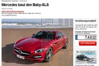 メルセデスベンツ 新型スポーツ、ガルウィングなしで10万ユーロから? 画像