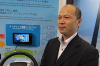 【スマートグリッド展 11】トヨタが提案するスマートフォンの活用法 画像
