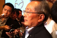 マツダ山内社長「きれいごとをいえないくらい円高が進んでいる」 画像