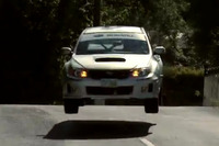 スバル インプレッサ WRX STI…マン島TT新記録の瞬間［動画］ 画像