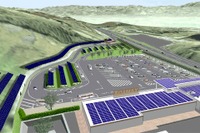 太陽光で電力を自給自足…大分道 山田SAがリニューアルへ 画像