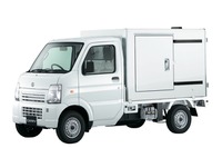 スズキ キャリイ 、低温冷凍車にスライドドアを採用 画像