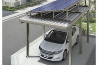 太陽光発電システムを搭載したカーポート TOEX 画像