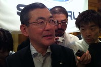 スバル富士重吉永社長、「独自のコンパクトカー、詰めた議論をすべき」 画像