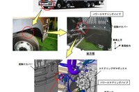 三菱ふそうの大型トラック、パワステが重くなる 画像