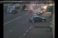 日産 GT-R 、モスクワ市街地で大クラッシュ［動画］ 画像