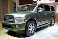 【デトロイトショー'04速報】インフィニティ『QX56』は日本版キャデラック 画像