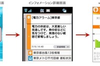 電力アラームと電力予報を配信…NTTドコモ iコンシェル 画像
