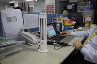 個人用扇風機---夏の節電対応 画像