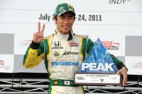 【INDYCAR 第10戦】予選…佐藤琢磨、2度目のポールポジション!! 画像