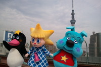 ［写真蔵］東京スカイツリー新キャラ、スコブルブル＆テッペンペン 画像