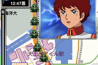 ガンダムのナビアプリ登場…走行中にバトルイベント 画像