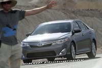 トヨタ カムリ 新型、米国でスクープ!!…擬装なし 画像