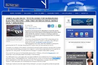 トヨタのEVレーサー、ニュル最速記録に挑戦か 画像